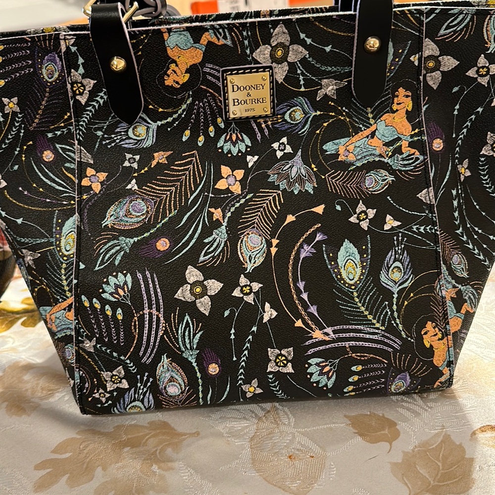 Disney’s Jasmine Dooney & Bourke bag with zip closure